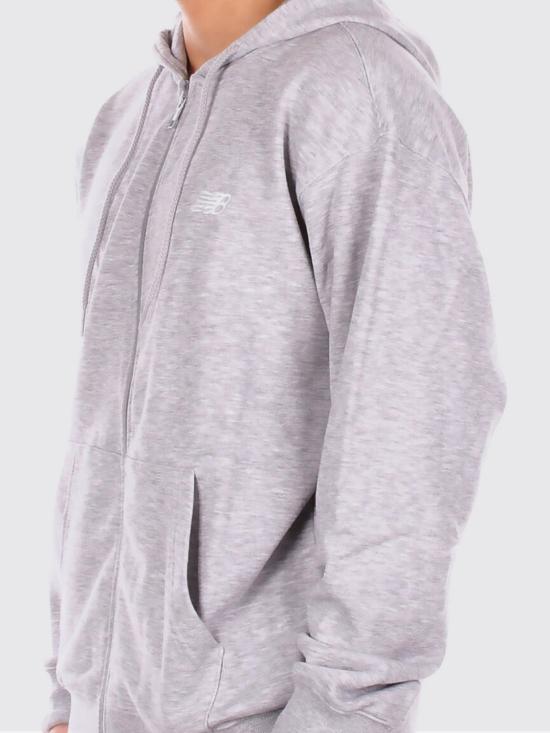 26SS 뉴발란스 긴팔 티셔츠 MJ41501AG Grey - NEW BALANCE