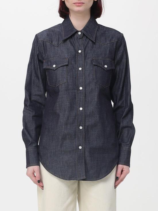 26SS 아페쎄 셔츠 COHOJF12644 IAI Blue