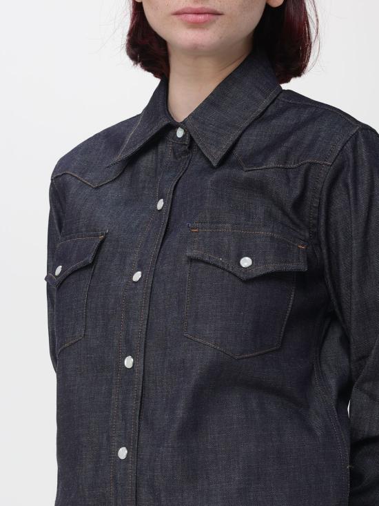 26SS 아페쎄 셔츠 COHOJF12644 IAI Blue - A.P.C.