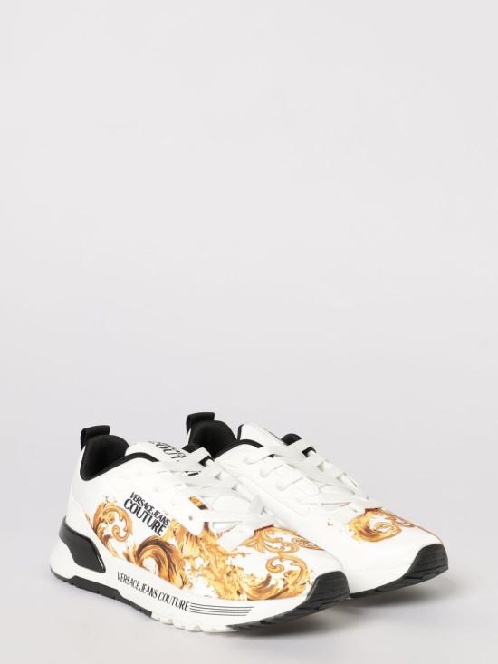 26SS 베르사체 스니커즈 80VA3SAAZSE00 G03 White - VERSACE