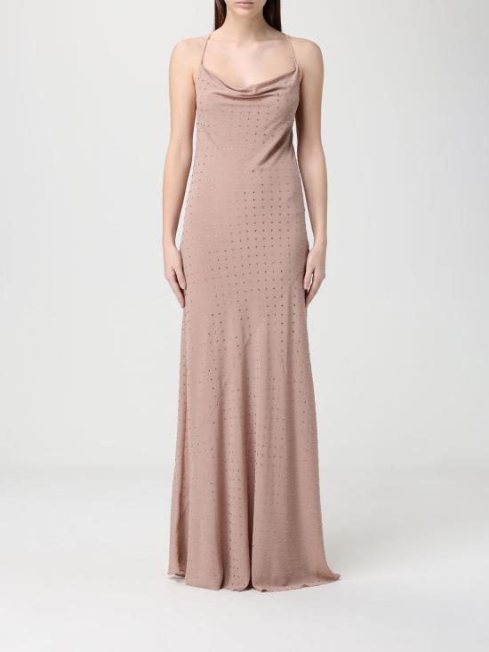 26SS 핑코 롱 원피스 106299A32X Q24 Pink