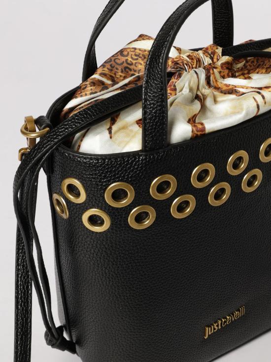 26SS 저스트까발리 토트백 80RA4BF2ZSB81 899 Black - JUST CAVALLI
