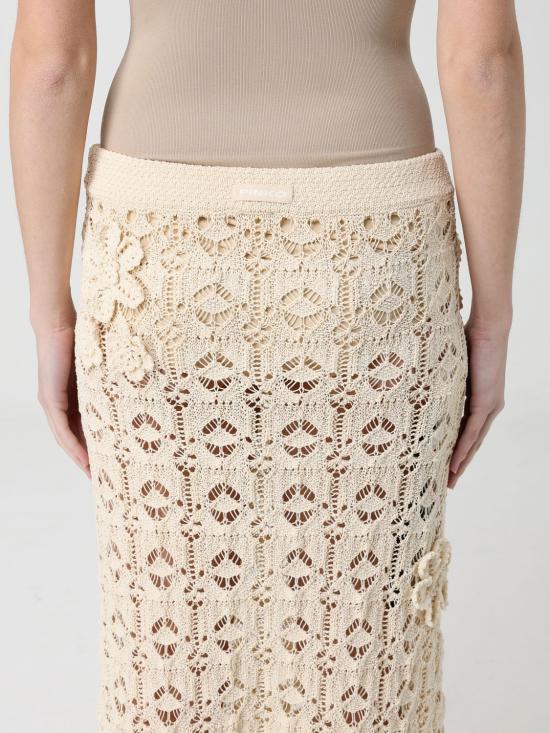 26SS 핑코 스커트 106861A3B8 C10 Yellow Cream - PINKO