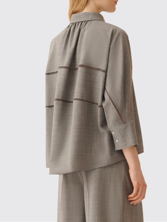 26SS 파비아나 필리피 셔츠 CAD266F309L771 8179 Grey - FABIANA FILIPPI