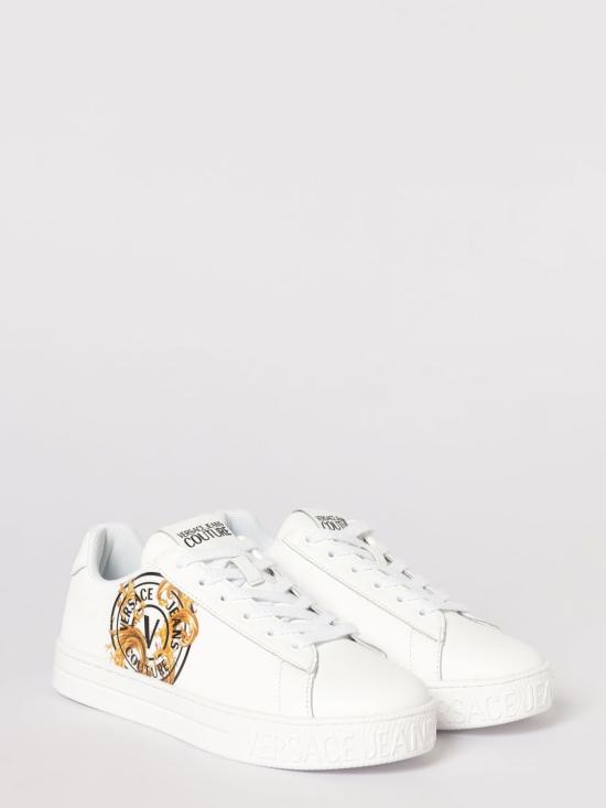 26SS 베르사체 스니커즈 80VA3SK3ZPB73 003 White - VERSACE