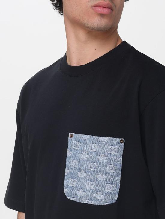 26SS 디스퀘어드2 반팔 티셔츠 S74GD1554D20106 900 Black - DSQUARED2