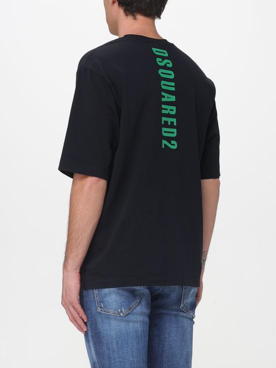 26SS 디스퀘어드2 반팔 티셔츠 S74GD1559D20106 900 Black - DSQUARED2