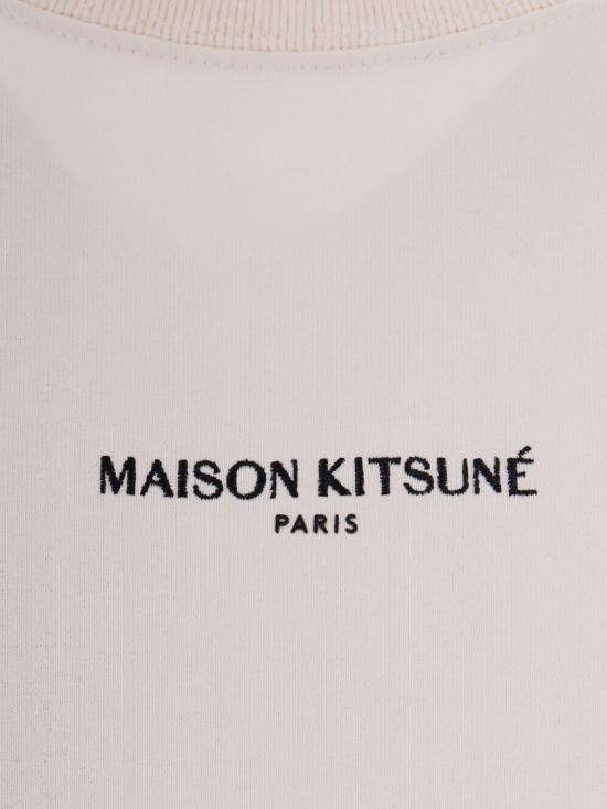 26SS 메종키츠네 파리 컴포트 티셔츠 QM00100KJ7025 0063 Beige - MAISON KITSUNE