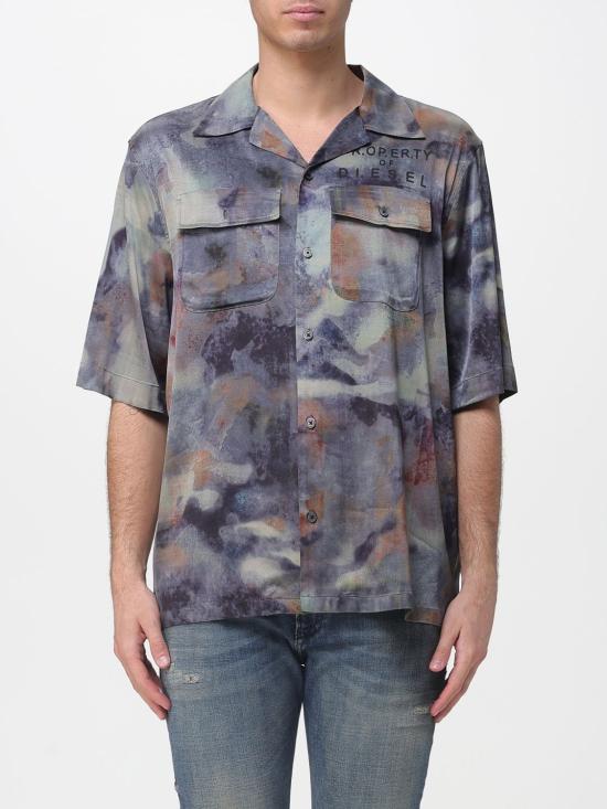 26SS 디젤 셔츠 A218800DMBN 8ATA Green