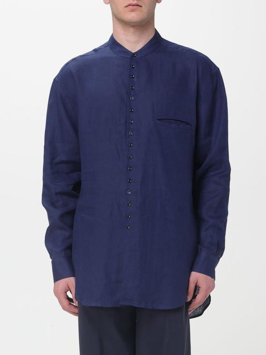 26SS 조르지오 아르마니 셔츠 GM003501TE11049 UB130 Blue