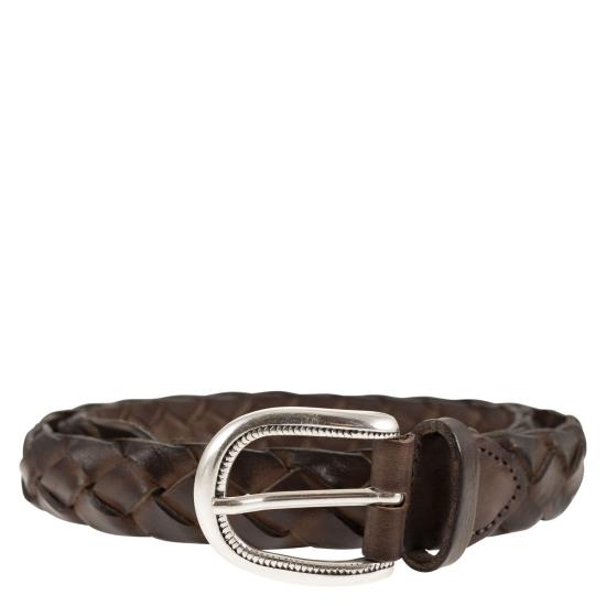 26SS 알베르토루티 벨트 TRECCIA 030 NEW BROWN