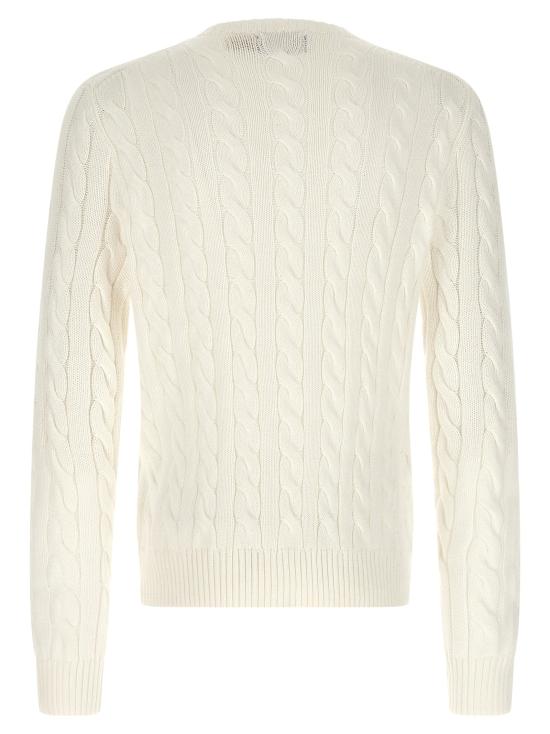 26SS 폴로 랄프로렌 로고 자수 케이블 니트 스웨터 710775885033 - POLO RALPH LAUREN