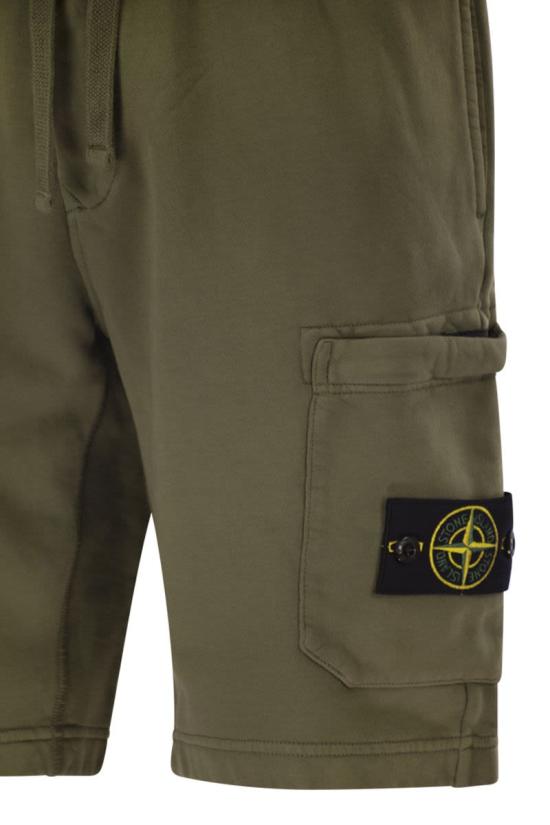 26SS 스톤 아일랜드 숏팬츠 L1S156200011S0051V005G MILITARY GREEN DOM - STONE ISLAND