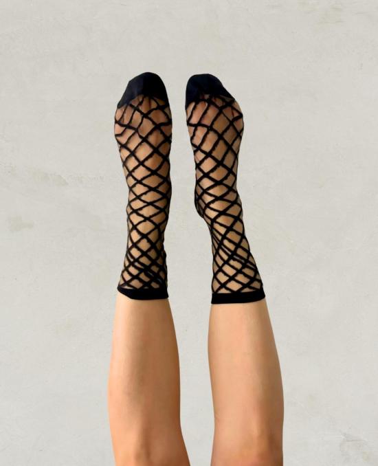  Atelier St Eustache 양말 아틀리에 생 외스타슈 브루클린 브리지  브루클린 브리지 블랙 - OTHER BRANDS