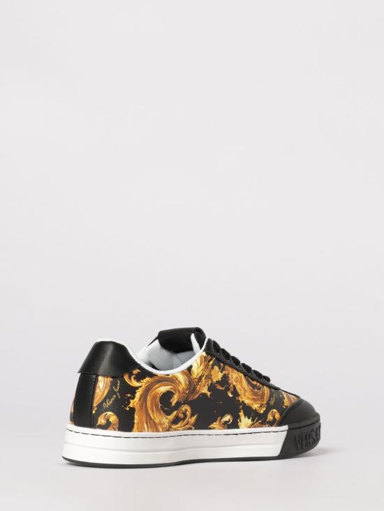 26SS 베르사체 스니커즈 80YA3SK6ZSE04 G89 Black - VERSACE