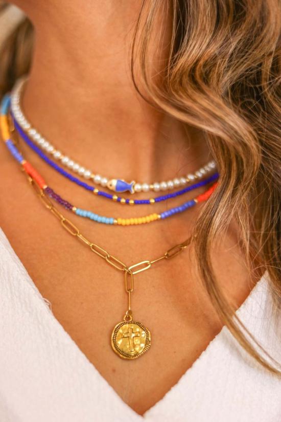  비 벨라 목걸이/팬던트 이터널 호프 목걸이 골드 - VI BELLA