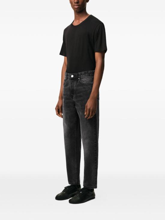 26SS 아미 테이퍼드 핏 진 HTR103 DE0124031 Black - AMI