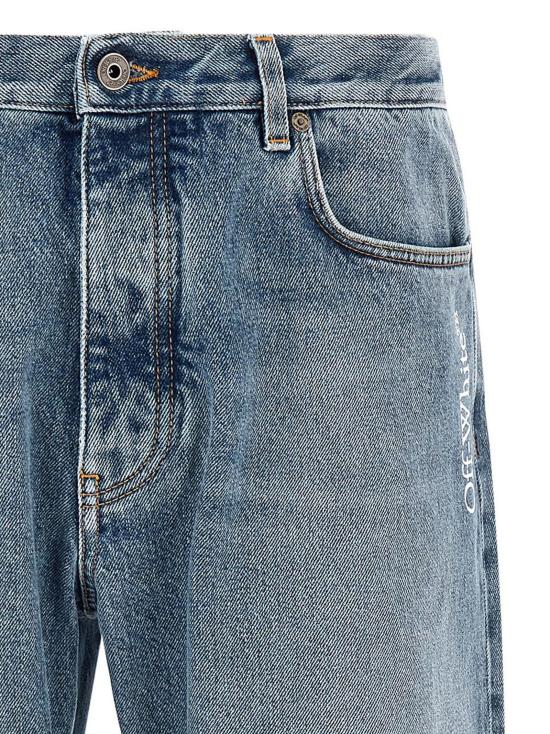 26SS 오프화이트 데님 팬츠 OMYA18JS26DEN00240004000 - OFF WHITE