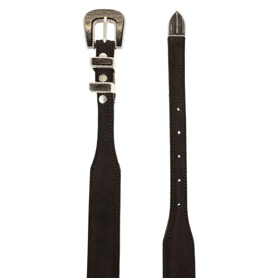 26SS 알베르토루티 가죽 벨트 696 35 BROWN - ALBERTO LUTI