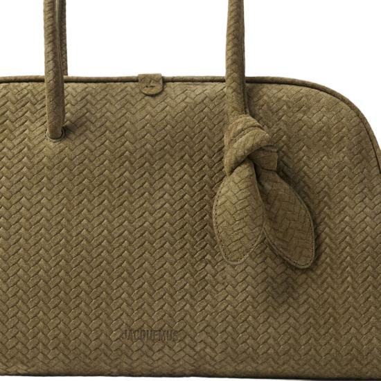 26SS 자크뮈스 투리스모 소프트 볼링백 BAU00417AC39A02560 Brown - JACQUEMUS