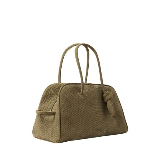 26SS 자크뮈스 투리스모 소프트 볼링백 BAU00417AC39A02560 Brown - JACQUEMUS