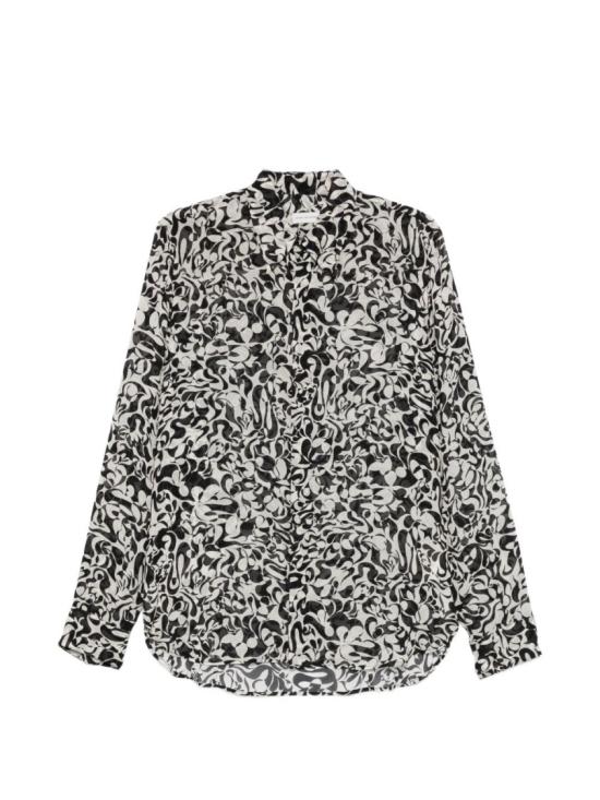 26SS 드리스 반 노튼 셔츠 261 020703 3006 900 Black