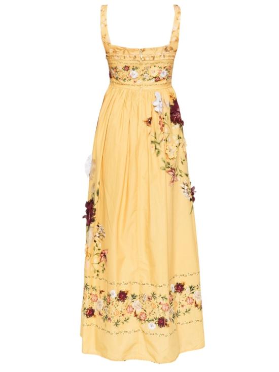 26SS 아구아 벤디타 롱 원피스 20252MULTICOLORARCHIVED Brown