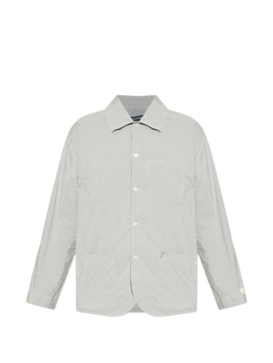 26SS 자크뮈스 스트라이프 칼라 긴팔 재킷 OUM00159 AW00755 9DD Grey