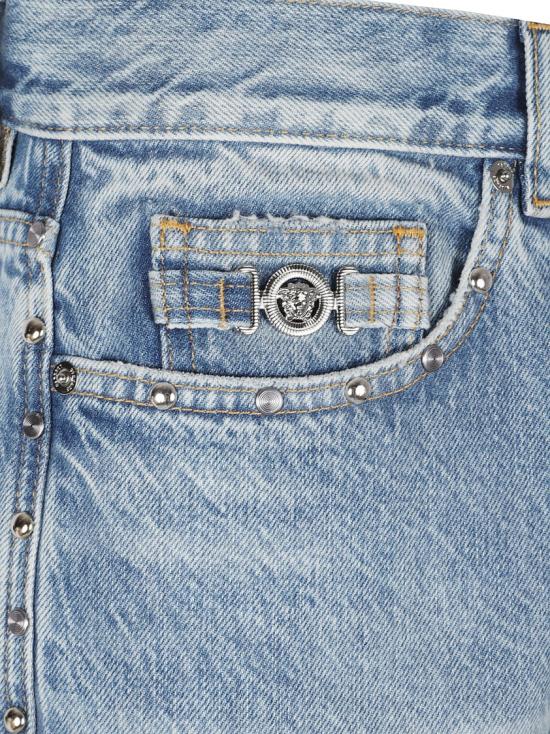 26SS 베르사체 데님 팬츠 10222111A168041D190 Grey - VERSACE