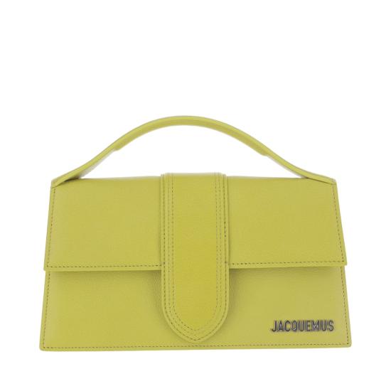 26SS 자크뮈스 라지 밤비노 크로스바디 플랩 백 BAW00007AC03G02525 Green