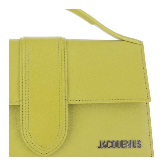 26SS 자크뮈스 라지 밤비노 크로스바디 플랩 백 BAW00007AC03G02525 Green - JACQUEMUS