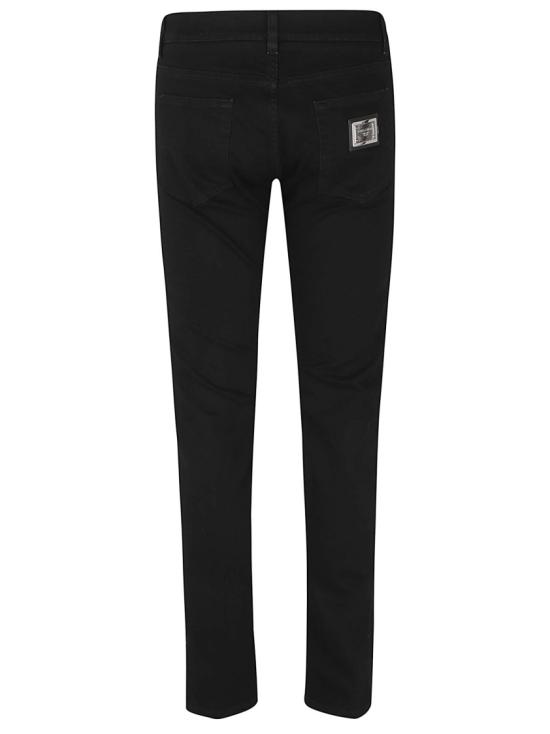 26SS 돌체앤가바나 데님 팬츠 GY07CDG8OM5S9001 Black - DOLCE & GABBANA