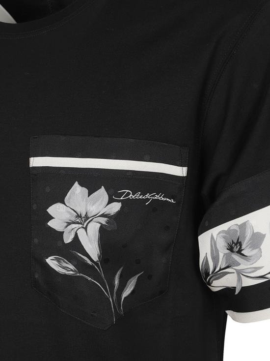 26SS 돌체앤가바나 반팔 티셔츠 G8SB2TG7PZJN0000 Black - DOLCE & GABBANA