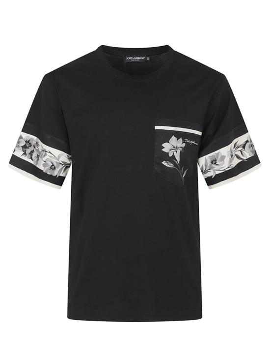 26SS 돌체앤가바나 반팔 티셔츠 G8SB2TG7PZJN0000 Black