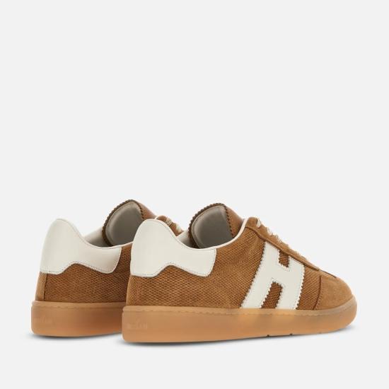 26SS 호간 스니커즈 HXW6470FB60UXJ419E Brown - HOGAN