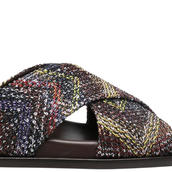 26SS 미소니 샌들 MWF176026 Black - MISSONI