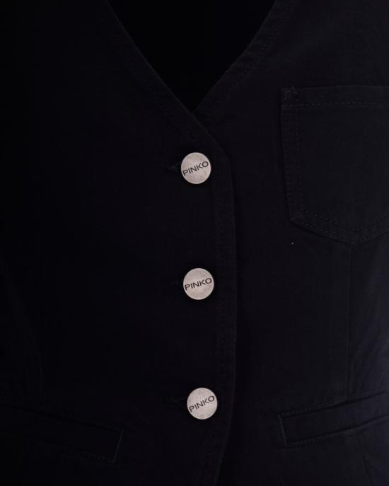 26SS 핑코 데님 자켓 176011 Black - PINKO