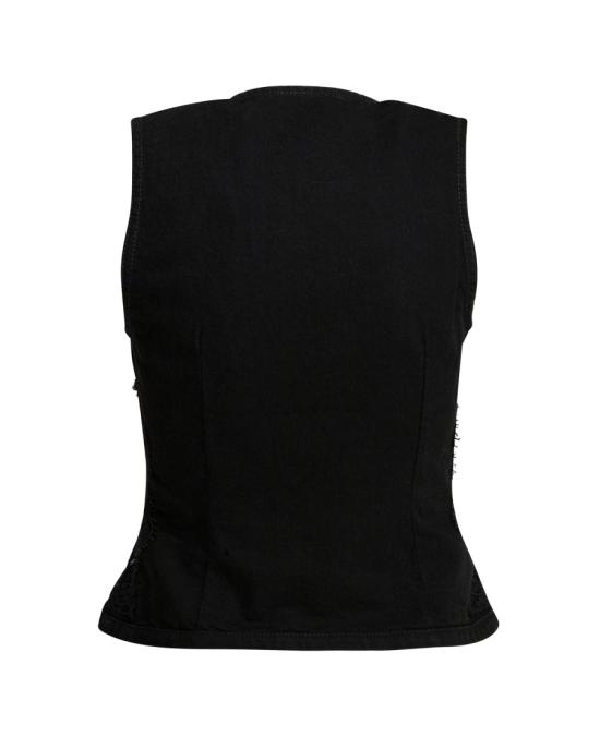26SS 핑코 데님 자켓 176011 Black - PINKO
