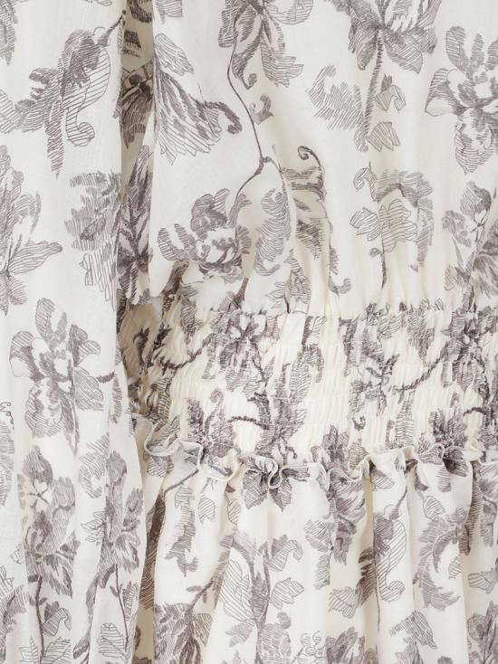 26SS 골든구스 미디 원피스 GWP02597P00233583259 White - GOLDEN GOOSE