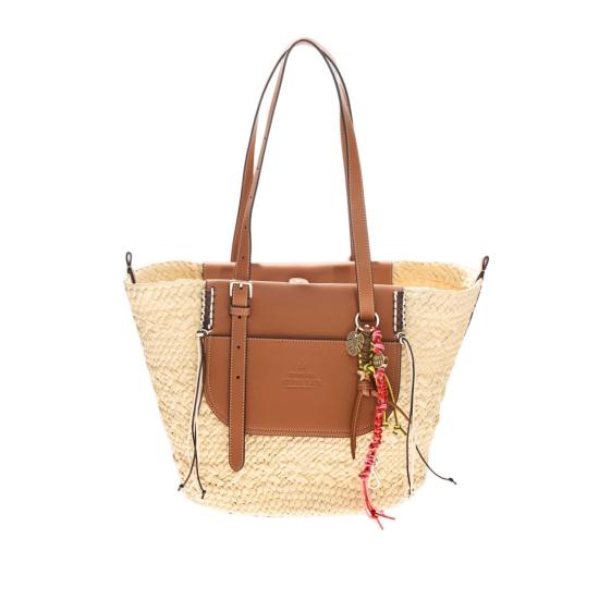 26SS 쿠바 랩 토트백 TROPICANANATURAL Brown
