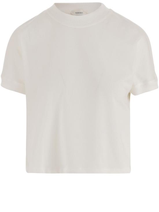 26SS 베르사체 탑 10236941A178881W000 White