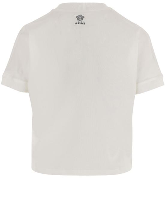 26SS 베르사체 탑 10236941A178881W000 White - VERSACE