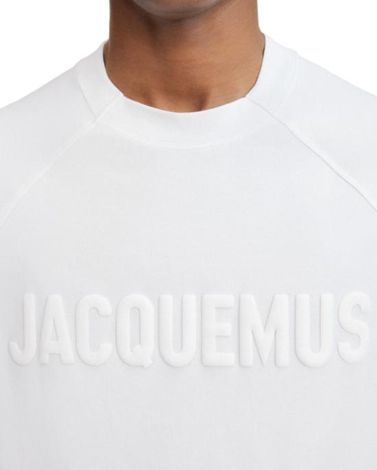  자크뮈스 르 타이포 반팔 티셔츠 245JS212 2011010 White - JACQUEMUS