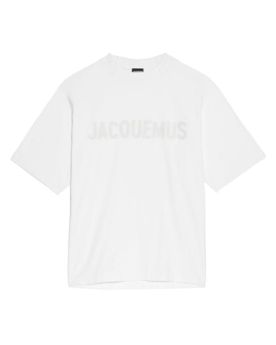  자크뮈스 르 타이포 반팔 티셔츠 245JS212 2011010 White - JACQUEMUS