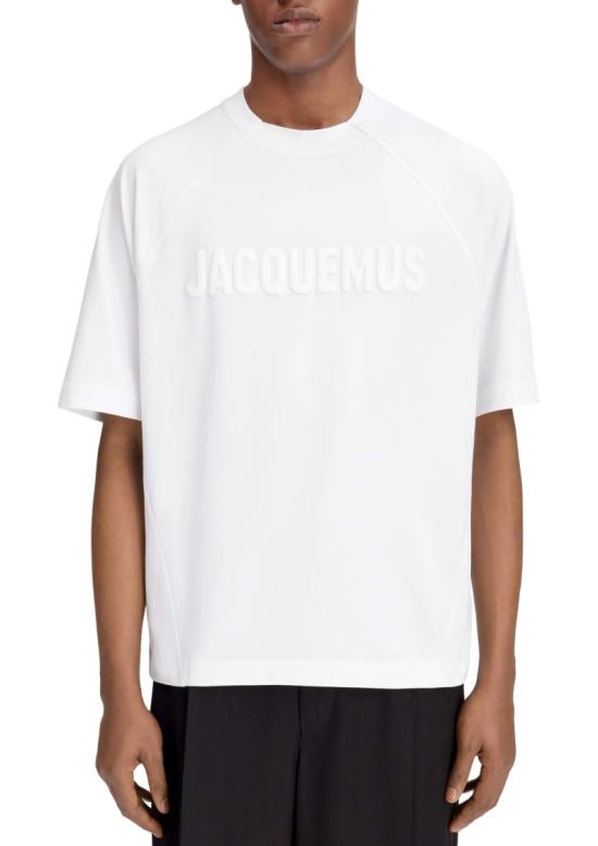  자크뮈스 르 타이포 반팔 티셔츠 245JS212 2011010 White