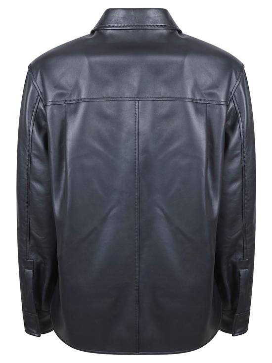 26SS 로에베 가죽 자켓 H526Y31L52 1100 Grey - LOEWE