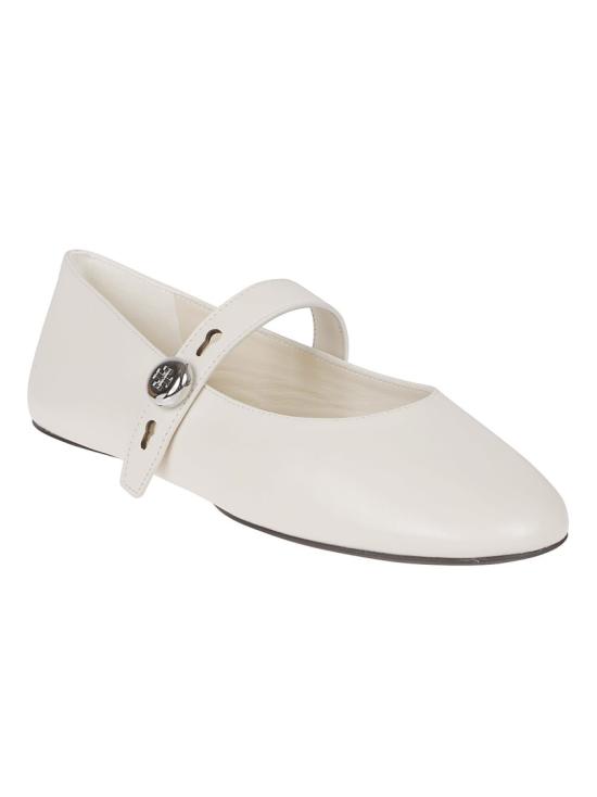 26SS 토리버치 플랫 슈즈 183160 250 White - TORY BURCH