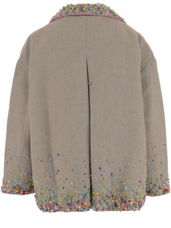 26SS 뻬로 자켓 DLWPJNFL01EGREEN Grey - PÉRO