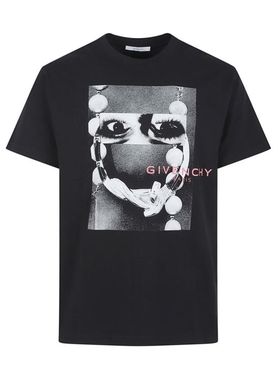 26SS 지방시 반팔 티셔츠 BM71NK3YSW001 Black