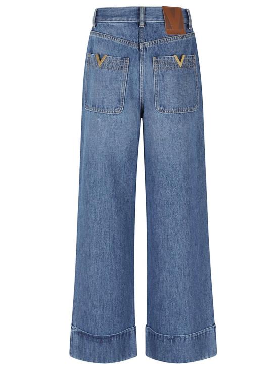 26SS 발렌티노 가라바니 데님 팬츠 8B3DD29K9Y8 558 Blue - VALENTINO GARAVANI